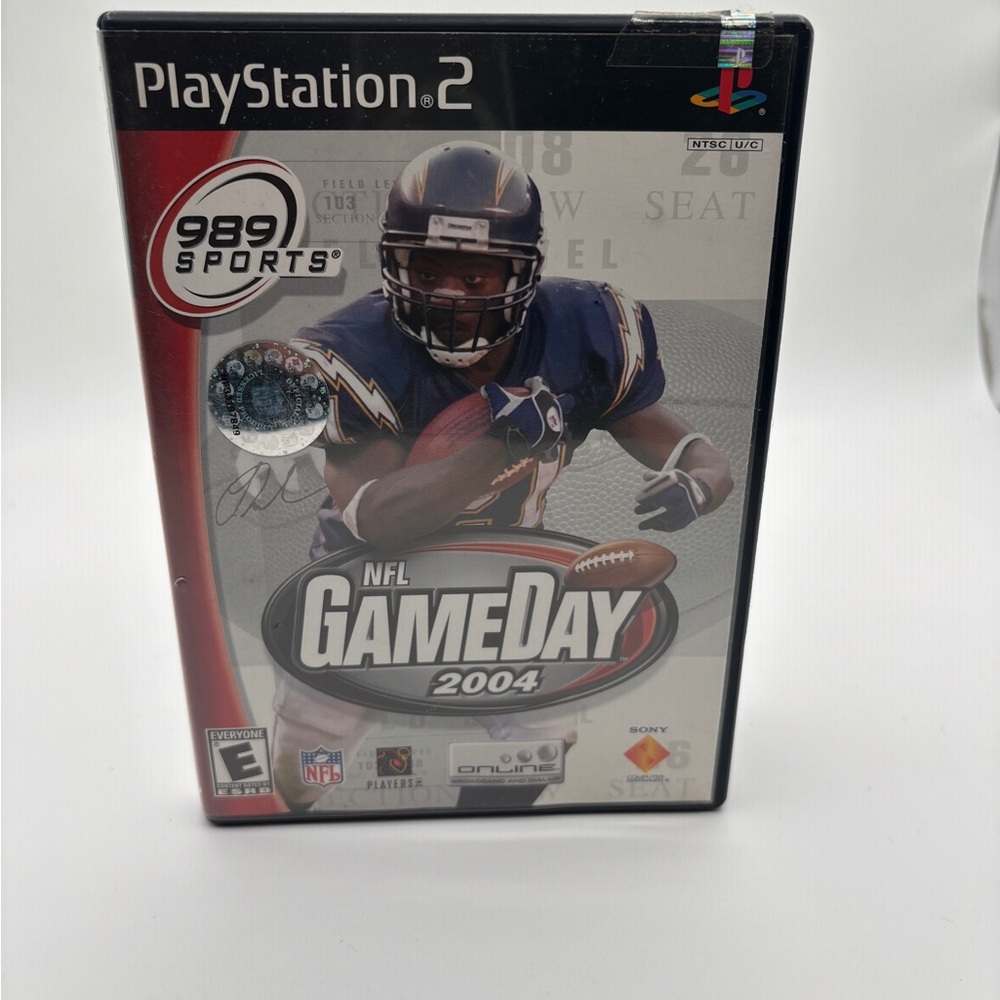 NFL GameDay 2004 for PlayStation 2 - Black and White